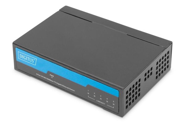 ADN-80202N | DIGITUS 5-Port Gigabit Switch, Unmanaged | DN-80202 | Netzwerktechnik
