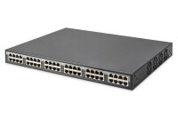 ADN-95117N | DIGITUS 24-Port Gigabit Ethernet PoE+ Injektor, 802.3af/at, 370 W | DN-95117 | Netzwerktechnik