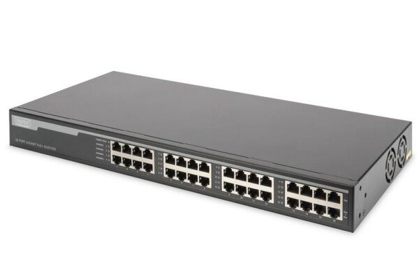 ADN-95116N | DIGITUS 16-Port Gigabit Ethernet PoE+ Injektor, 802.3at, 250 W | DN-95116 | Netzwerktechnik | GRATISVERSAND :-) Versandkostenfrei bestellen in Österreich