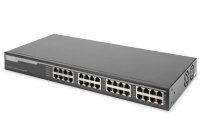 ADN-95116N | DIGITUS 16-Port Gigabit Ethernet PoE+ Injektor, 802.3at, 250 W | DN-95116 | Netzwerktechnik
