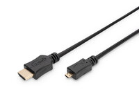 AAK-330109-020-SN | DIGITUS HDMI High Speed mit Ethernet Anschlusskabel | AK-330109-020-S | Zubehör