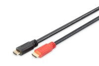 AAK-330118-200-SN | DIGITUS HDMI High Speed Anschlusskabel mit Ethernet und Signalverstärker | AK-330118-200-S | Zubehör
