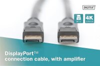 AAK-340105-100-SN | DIGITUS DisplayPort Anschlusskabel mit Verstärker | AK-340105-100-S | Zubehör | GRATISVERSAND :-) Versandkostenfrei bestellen in Österreich