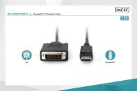 AAK-340301-050-SN | DIGITUS DisplayPort Adapterkabel | AK-340301-050-S | Zubehör | GRATISVERSAND :-) Versandkostenfrei bestellen in Österreich