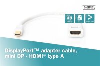 AAK-340404-001-WN | DIGITUS DisplayPort Adapter / Konverter | Herst. Nr. AK-340404-001-W | Kabel / Adapter | EAN: 4016032289548 |Gratisversand | Versandkostenfrei in Österrreich