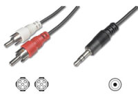 AAK-510300-025-SN | DIGITUS Audio-Anschlusskabel, Stereo | Herst. Nr. AK-510300-025-S | Kabel / Adapter | EAN: 4016032325246 |Gratisversand | Versandkostenfrei in Österrreich