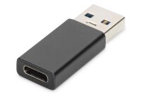 AAK-300524-000-SN | DIGITUS USB Type-C Adapter, USB A -...