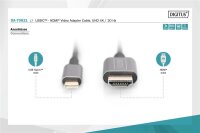 ADA-70821N | DIGITUS USB-C - HDMI® Video-Adapterkabel, UHD 4K / 30 Hz | DA-70821 | Zubehör | GRATISVERSAND :-) Versandkostenfrei bestellen in Österreich