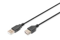 AAK-300200-018-SN | DIGITUS USB 2.0 Verlängerungskabel | AK-300200-018-S | Zubehör