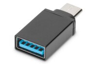 AAK-300506-000-SN | DIGITUS USB Type-C Adapter, Type-C - A | AK-300506-000-S | Zubehör