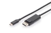 AAK-300333-020-SN | DIGITUS USB Type-C Gen 2 Adapter- / Konverterkabel, Type-C auf DP | AK-300333-020-S | Zubehör