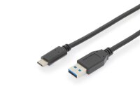 AAK-300146-010-SN | DIGITUS USB Type-C Anschlusskabel, Gen2, Type-C auf A | Herst. Nr. AK-300146-010-S | Kabel / Adapter | EAN: 4016032438298 |Gratisversand | Versandkostenfrei in Österrreich