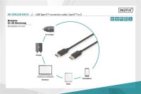 AAK-300138-030-SN | DIGITUS USB Type-C Anschlusskabel, Type-C - C | AK-300138-030-S | Zubehör | GRATISVERSAND :-) Versandkostenfrei bestellen in Österreich