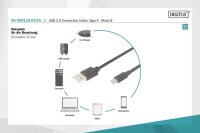 AAK-300110-010-SN | DIGITUS USB 2.0 Anschlusskabel | Herst. Nr. AK-300110-010-S | Kabel / Adapter | EAN: 4016032285793 |Gratisversand | Versandkostenfrei in Österrreich