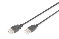 AAK-300202-018-SN | DIGITUS USB 2.0 Verlängerungskabel | AK-300202-018-S | Zubehör
