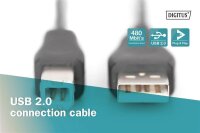 AAK-300102-018-SN | DIGITUS USB 2.0 Anschlusskabel | Herst. Nr. AK-300102-018-S | Kabel / Adapter | EAN: 4016032284789 |Gratisversand | Versandkostenfrei in Österrreich