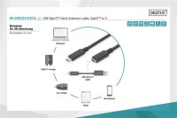 AAK-300210-015-SN | DIGITUS USB Type-C Verlängerungskabel, Type-C - C | AK-300210-015-S | Zubehör | GRATISVERSAND :-) Versandkostenfrei bestellen in Österreich