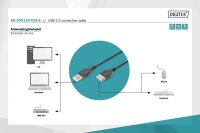 AAK-300130-018-SN | DIGITUS USB 2.0 Anschlusskabel | Herst. Nr. AK-300130-018-S | Kabel / Adapter | EAN: 4016032336716 |Gratisversand | Versandkostenfrei in Österrreich