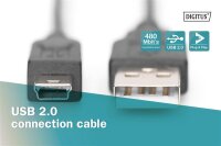 AAK-300130-018-SN | DIGITUS USB 2.0 Anschlusskabel | Herst. Nr. AK-300130-018-S | Kabel / Adapter | EAN: 4016032336716 |Gratisversand | Versandkostenfrei in Österrreich