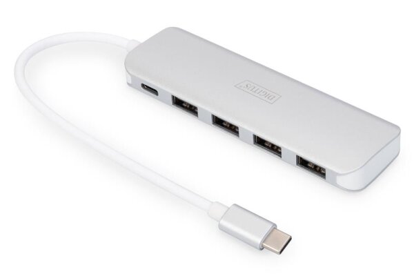 ADA-70242-1N | DIGITUS USB Type-C 4-Port Hub (USB 3.0) + PD | DA-70242-1 | Zubehör
