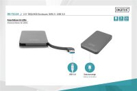 ADA-71114N | DIGITUS 2,5" SDD/HDD-Gehäuse, SATA 3 - USB 3.0 | Herst. Nr. DA-71114 | Gehäuse | EAN: 4016032423928 |Gratisversand | Versandkostenfrei in Österrreich