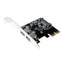 P-PC0080 | LogiLink PCI Express Card 2x USB 3.1 - USB-Adapter - PCIe 2.0 x2 | PC0080 | PC Komponenten