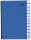 P-24249-02 | Pagna Pultordner 24 Fächer - A4 - Pappe - Blau - Porträt - 340 mm - 35 mm | 24249-02 | Büroartikel