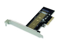 P-EMRICK05B | Conceptronic EMRICK M.2-NVMe-SSD-PCIe-Adapter - PCIe - M.2 - PCIe 3.0 - Schwarz - Edelstahl - Passiv - China | EMRICK05B | PC Komponenten