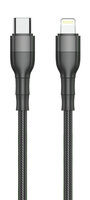 P-797307 | ACV USB Kabel Type C->Lightning schwarz - Kabel | 797307 | Zubehör