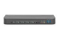 ADS-12890N | DIGITUS KVM-Switch, 4-Port, 4K60Hz, 4 x DP in, 1 x DP/HDMI out | Herst. Nr. DS-12890 | Umschalter | EAN: 4016032475606 |Gratisversand | Versandkostenfrei in Österrreich