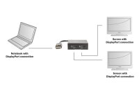 ADS-45404N | DIGITUS 4K DisplayPort Splitter, 1x2 | Herst. Nr. DS-45404 | Kabel / Adapter | EAN: 4016032432333 |Gratisversand | Versandkostenfrei in Österrreich