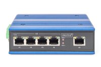ADN-651118N | DIGITUS 4 Port Gigabit Netzwerk Switch, Industrial, Unmanaged, 1 RJ45 Uplink | Herst. Nr. DN-651118 | Netzwerkgeräte | EAN: 4016032458838 |Gratisversand | Versandkostenfrei in Österrreich