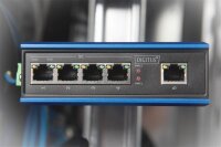 ADN-651120N | DIGITUS 4 Port Gigabit Netzwerk PoE Switch, Industrial, Unmanaged, 1 RJ45 Uplink | Herst. Nr. DN-651120 | Netzwerkgeräte | EAN: 4016032458876 |Gratisversand | Versandkostenfrei in Österrreich