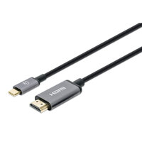 IC Intracom 4Ka60Hz USB-C auf HDMI-Kabel Stecker/Stecker 2m - Kabel - Digital/Daten