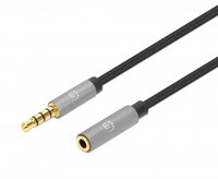 P-356022 | Manhattan Audio-Verlängerungskabel Aux 3.5 mm Klinke 1m - Audio/Multimedia - Verlängerungskabel | 356022 | Zubehör