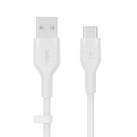I-CAB008BT1MWH | Belkin Boost Charge USB-A to USB-C Silicon 1M White - Digital/Daten | CAB008BT1MWH | Zubehör