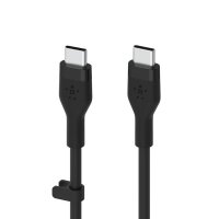 I-CAB009BT2MBK | Belkin BOOST?CHARGE Flex - 2 m - USB C - USB C - USB 2.0 - Schwarz | CAB009BT2MBK | Kabel / Adapter |