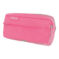 Herlitz Faulenzer mit 2 Außentaschen Neon pink