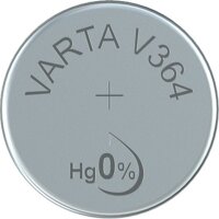 I-00364101111 | Varta V 364 - Einwegbatterie - Siler-Oxid (S) - 1,55 V - 1 Stück(e) - 18 mAh - 6,8 mm | 00364101111 | Zubehör | GRATISVERSAND :-) Versandkostenfrei bestellen in Österreich