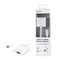 P-UA0236 | LogiLink Externer Videoadapter - USB Type-C -...