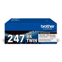 N-TN247BKTWIN | Brother TN-247BKTWIN Black Toner Cartridge ISO 2 | TN247BKTWIN | Verbrauchsmaterial