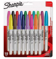 I-1996112 | Sharpie Fine - 18 Stück(e) - Mehrfarben - Feine Spitze - Grau - Mehrfarben - Rund - Fein | 1996112 | Büroartikel