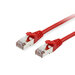 P-605527 | Equip Cat.6 S/FTP Patchkabel - 0.5m - Rot -...
