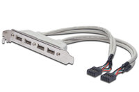 DIGITUS USB-Slotblechkabel