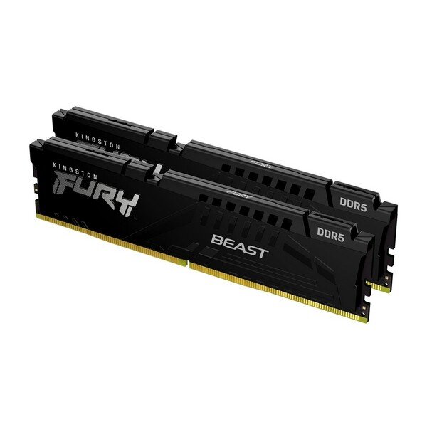 P-KF552C40BBK2-32 | Kingston FURY Beast - 32 GB - 2 x 16 GB - DDR5 - 5200 MHz - 288-pin DIMM | KF552C40BBK2-32 | PC Komponenten