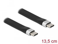 P-85770 | Delock 85770 - 0,135 m - USB C - USB C - USB 3.2 Gen 2 (3.1 Gen 2) - 10000 Mbit/s - Schwarz | 85770 | Zubehör