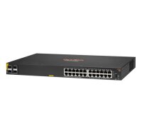 Y-JL677A#ABB | HPE a Hewlett Packard Enterprise company Aruba 6100 24G Class4 PoE 4SFP+ 370W - Managed - L3 - Gigabit Ethernet (10/100/1000) - Power over Ethernet (PoE) - Rack-Einbau - 1U | JL677A#ABB | Netzwerkgeräte |