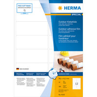HERMA 9538 - Weiß - Rechteck - A4 - Universal -...
