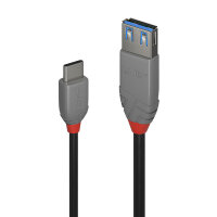 P-36895 | Lindy 36895 USB Kabel 0,15 m USB C USB A...