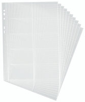 Durable 2389-19 - Transparent - Polypropylen (PP) - 20 Karten - A4 - 54 x 90 mm